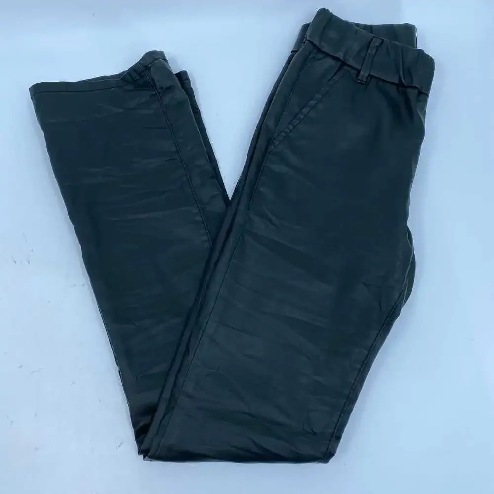 Flog Black Coated Bootcut Pants | Women’s Size 24